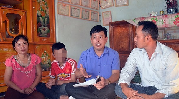 Trưởng phòng DG&ĐT đến xin lỗi gia đình nam sinh bị đánh tại KTX - ảnh 1