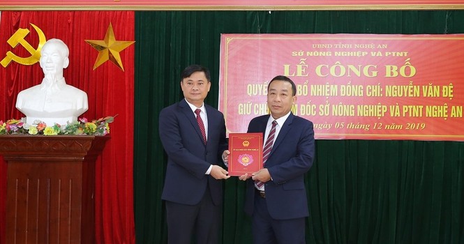Nghệ An bổ nhiệm nhiều chức vụ chủ chốt - ảnh 1