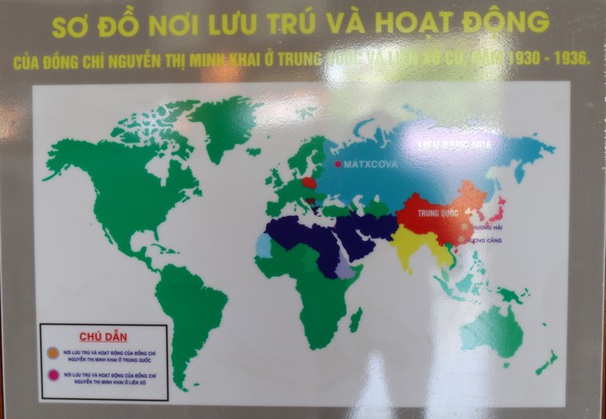 Những kỷ vật cuộc đời, sự nghiệp cách mạng của Nguyễn Thị Minh Khai tại nhà lưu niệm - ảnh 8