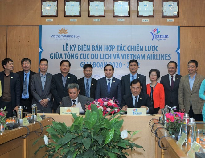Vietnam Airlines hỗ trợ Tổng cục Du lịch quảng bá hình ảnh quốc gia - ảnh 1
