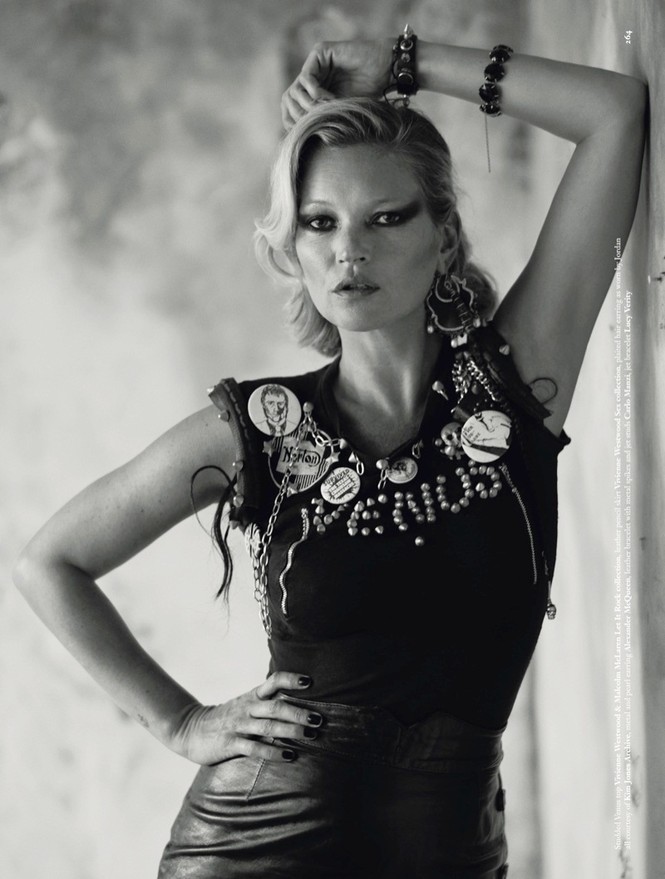 Kate Moss, siêu mẫu xứ sương mù - ảnh 4