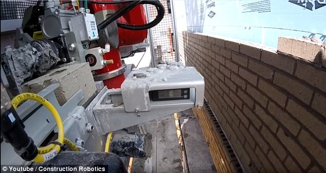 Rô-bốt lát gạch xây tường nhanh gấp 6 lần con người - ảnh 2