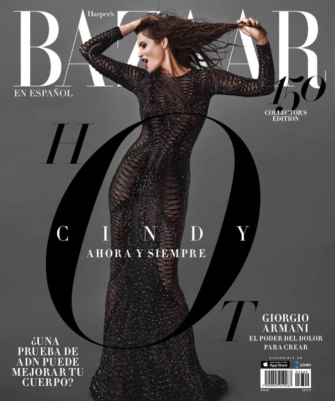 Siêu mẫu huyền thoại Cindy Crawford U60 vẫn không thôi quyến rũ - ảnh 2