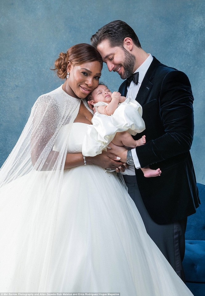 ‘Nữ hoàng quần vợt’ Serena Williams lộng lẫy trong đám cưới cổ tích - ảnh 7