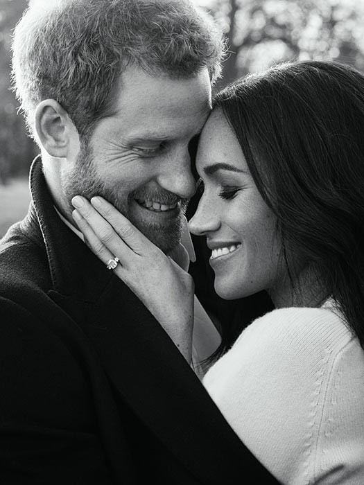 Hoàng tử Anh và mỹ nhân Meghan Markle tung ảnh đính hôn lãng mạn - ảnh 3