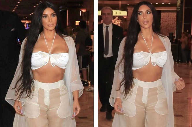 Kim Kardashian nội y - ảnh 1