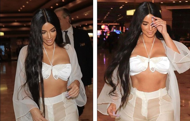 Kim Kardashian nội y - ảnh 5