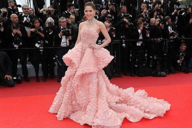 Mỹ nhân đẹp nhất Thái Lan Cannes 2018 - ảnh 12