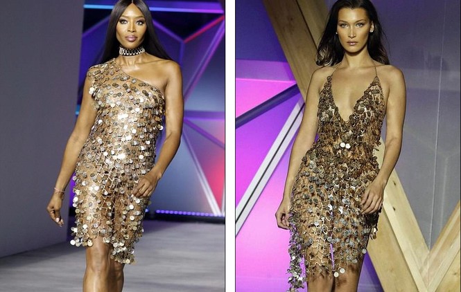‘Báo đen’ Naomi Campbell 47 tuổi vẫn gợi cảm đầy sức hút - ảnh 1