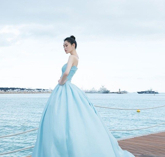 Liu Wen vòng 1 lép trên thảm đỏ Cannes - ảnh 14