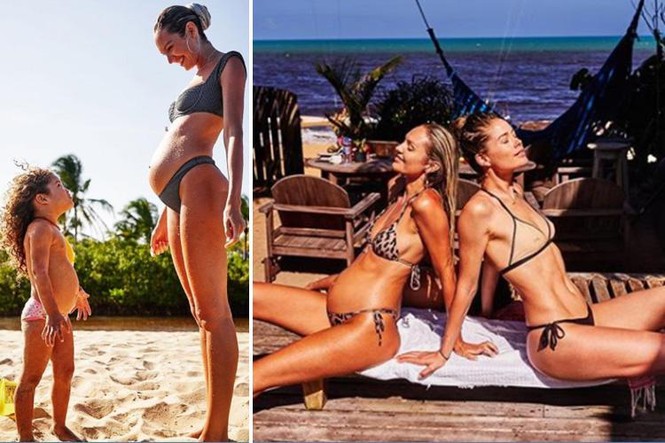 Thiên thần nội y Nam Phi Candice Swanepoel sinh con trai thứ 2 - ảnh 9