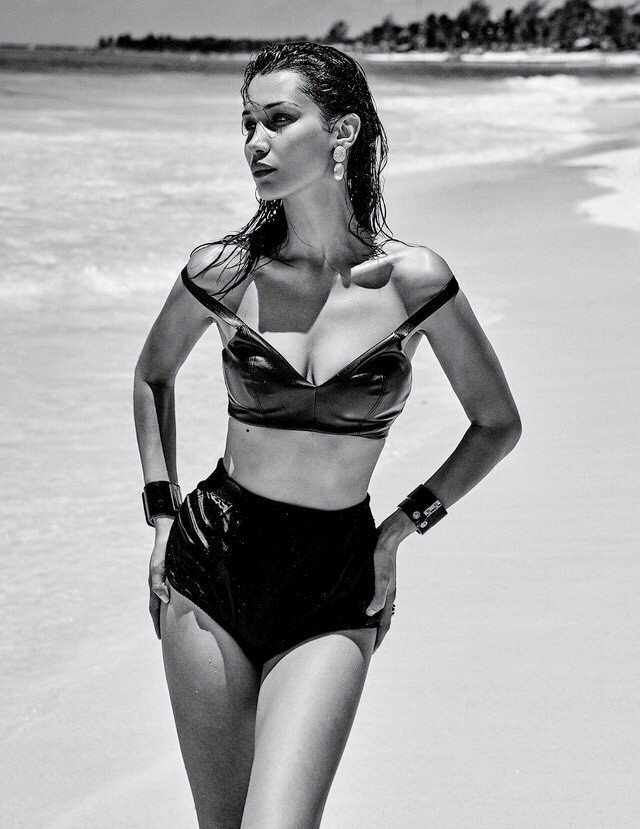 Bella Hadid eo thon, ba vòng như ‘thần Vệ Nữ’ - ảnh 2