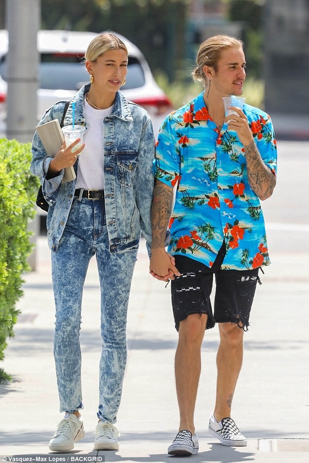 Hailey Baldwin chân dài gợi cảm bên Justin Bieber ‘già như ông chú' - ảnh 8