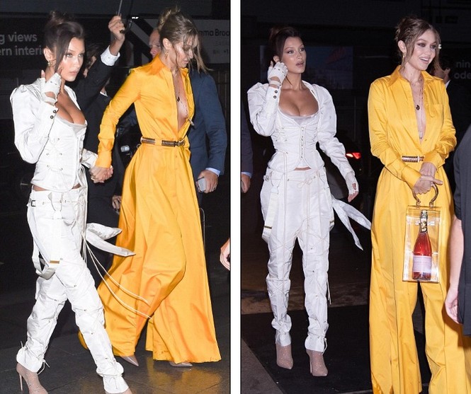 Bella Hadid ngực đầy nóng bỏng khiến quý ông mê đắm - ảnh 11