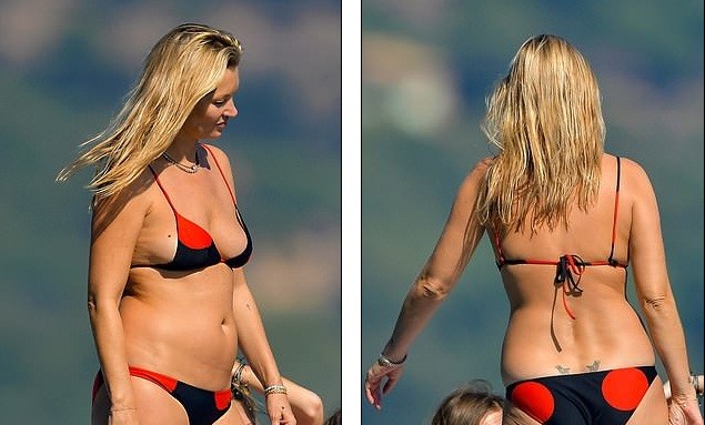 Kate Moss phát tướng, bụng mỡ khi đi nghỉ cùng bạn trai kém 13 tuổi - ảnh 5