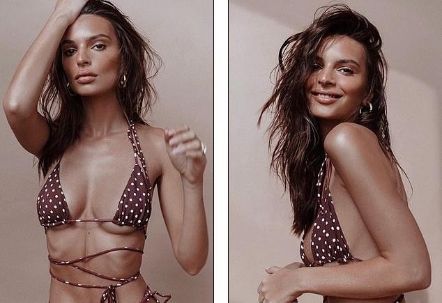 Emily Ratajkowski tung ảnh bikini quyến rũ mê hoặc - ảnh 1