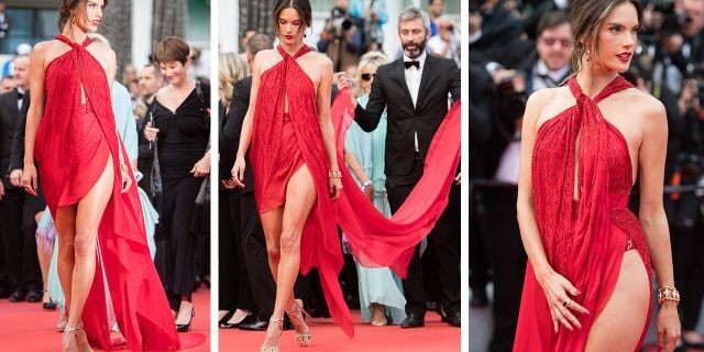 Alessandra Ambrosio diện áo tắm tình tứ bạn trai ở Cannes - ảnh 8