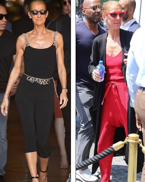 Celine Dion gân guốc gầy gò vẫn chuộng mặc bó sát - ảnh 5