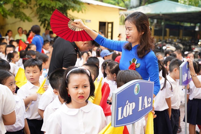Sáng 5/9, hơn 22 triệu học sinh cả nước hân hoan đón ngày khai giảng - ảnh 92