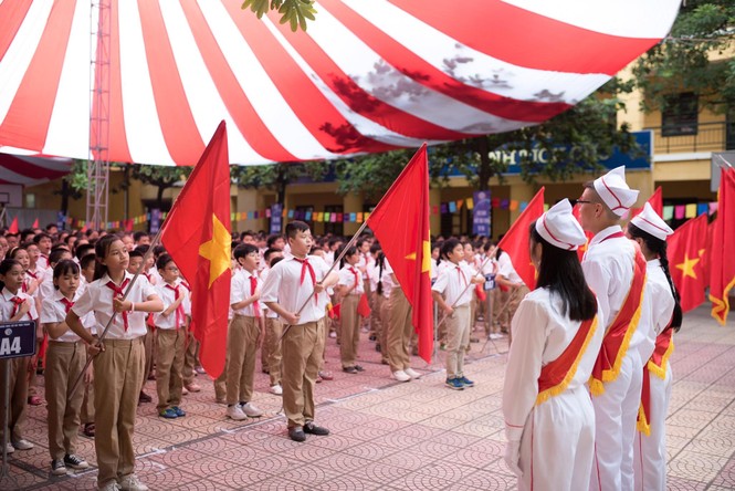 Sáng 5/9, hơn 22 triệu học sinh cả nước hân hoan đón ngày khai giảng - ảnh 77