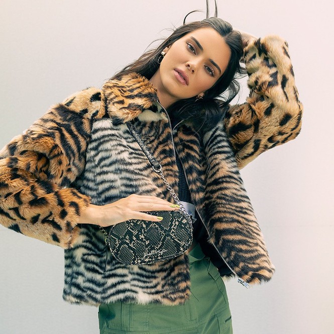 Kylie Jenner diện áo crop top khoe eo 'con kiến' siêu nhỏ - ảnh 8