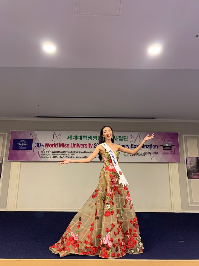 Người đẹp Thanh Khoa đăng quang ngôi vị Hoa hậu Sinh viên thế giới 2019 - ảnh 3