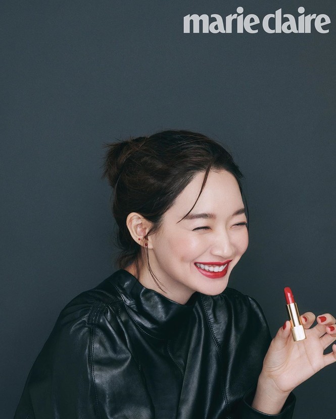 Nhan sắc không tuổi của 'hồ ly 9 đuôi' xứ Hàn Shin Min Ah - ảnh 2