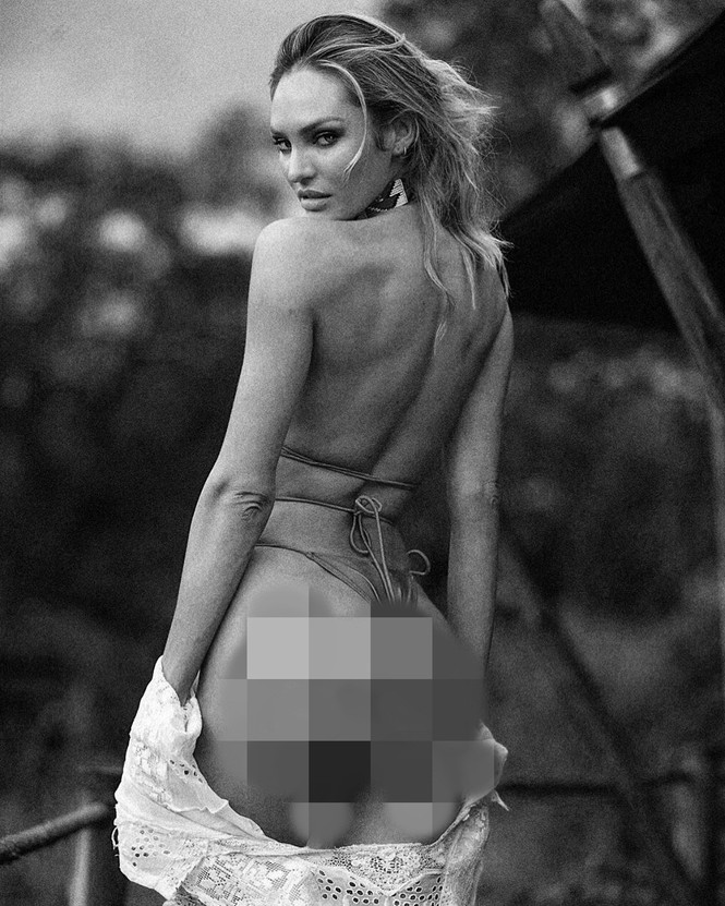 Candice Swanepoel hở bạo phô trọn đường cong 'nảy lửa' - ảnh 1