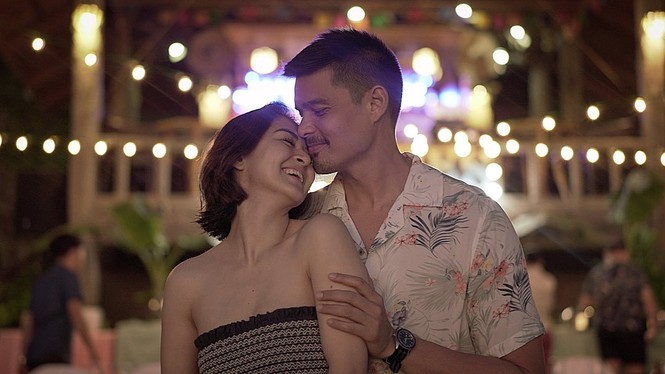 'Mỹ nhân đẹp nhất Philippines' kỷ niệm 5 năm ngày cưới ngọt ngào bên chồng - ảnh 1
