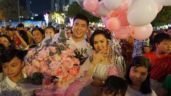 Cầu thủ Duy Mạnh chụp ảnh cưới cực tình bên bạn gái Quỳnh Anh - ảnh 5