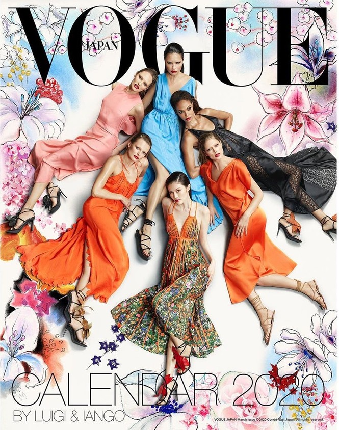 Dàn mỹ nhân chân dài Victoria's Secret đẹp xuất sắc trên Vogue Nhật - ảnh 2