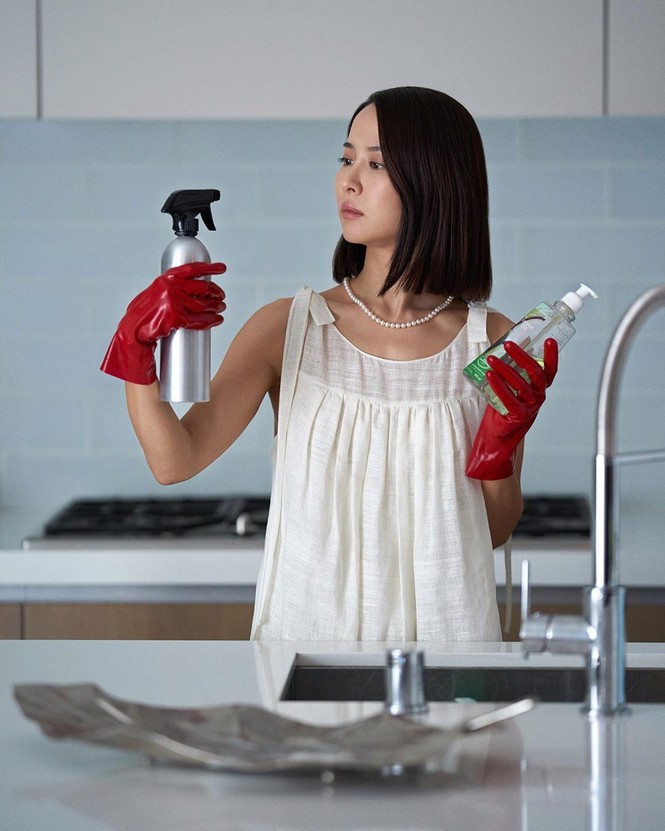Người đẹp phim 'Ký sinh trùng' đeo khẩu trang chụp ảnh tạp chí - ảnh 6