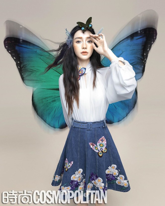 Angelababy đẹp như 'thần tiên tỉ tỉ' mong manh thoát tục - ảnh 8