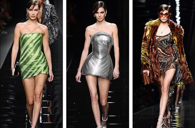 Siêu mẫu đắt giá nhất thế giới và dàn mỹ nhân chân dài mê mải trong show Versace - ảnh 1