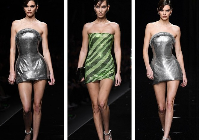 Siêu mẫu đắt giá nhất thế giới và dàn mỹ nhân chân dài mê mải trong show Versace - ảnh 2