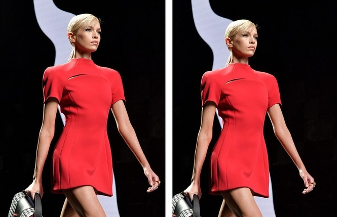 Siêu mẫu đắt giá nhất thế giới và dàn mỹ nhân chân dài mê mải trong show Versace - ảnh 11