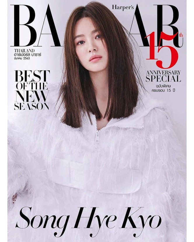 Bị chỉ trích và yêu cầu cách ly, Song Hye Kyo đẹp long lanh trên báo Thái - ảnh 1