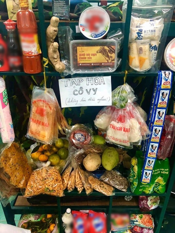 Anh chàng mở hẳn 'Tạp hóa Cô Vy' ở khu cách ly khiến dân mạng cười ngất - ảnh 4