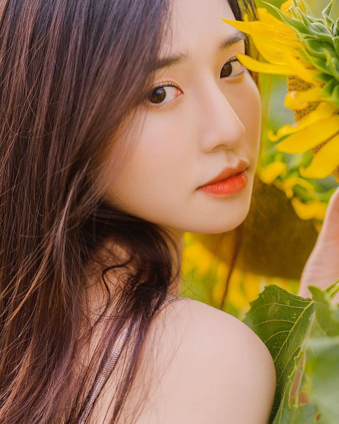 Nụ cười tỏa nắng của Mai Linh thực sự