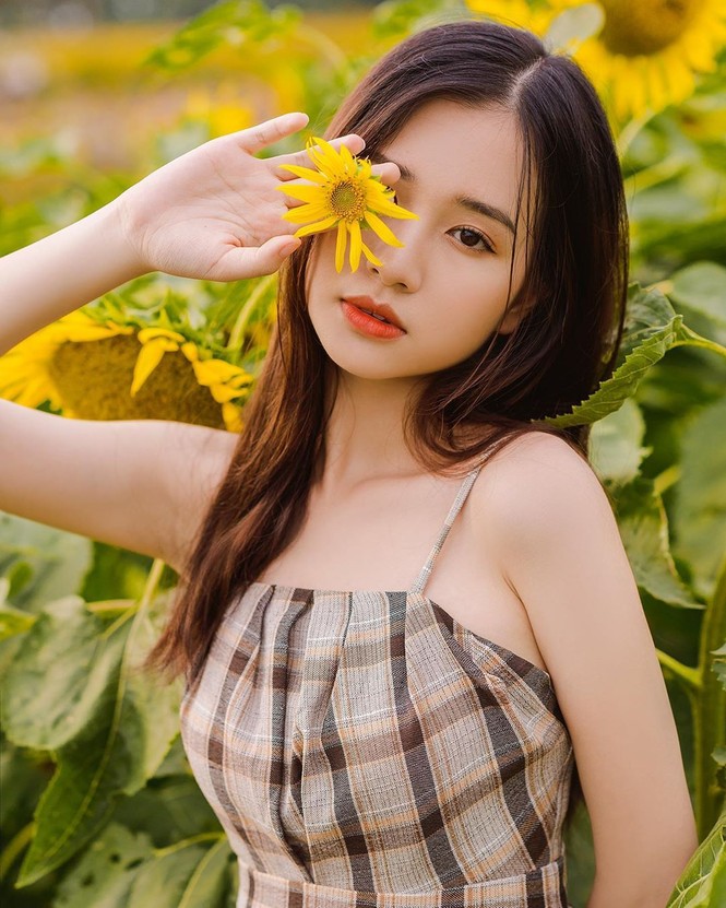 Nụ cười tỏa nắng của Mai Linh thực sự