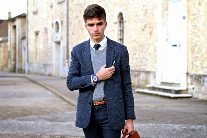 Không cao to, chàng vẫn chất như fashionista Paris - ảnh 9