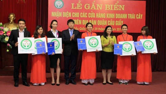 hoa quả sạch, cửa hàng sạch, sở công thương, quận cầu giấy - ảnh 1
