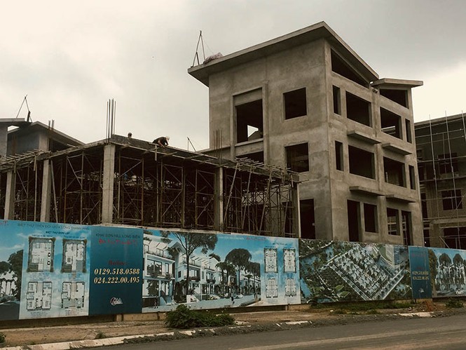 khai sơn hill, ubnd phường ngọc thụy, ubnd quận long biên, biệt thự không phép - ảnh 1