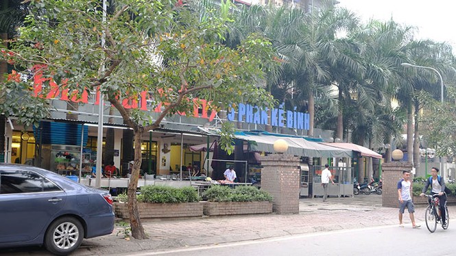 mương phan kế bính, thu hồi, hải sản, nhà hàng, đa quốc gia, quận ba đình, phường cống vị, cưỡng chế - ảnh 1