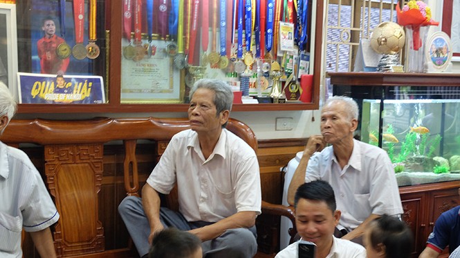 quang hải, đông anh, olympic việt nam, hàn quốc, bố quang hải, cổ động viên, người hâm mộ - ảnh 3