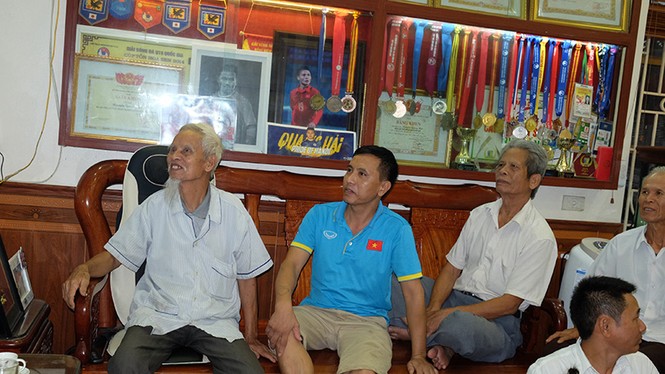 quang hải, đông anh, olympic việt nam, hàn quốc, bố quang hải, cổ động viên, người hâm mộ - ảnh 4