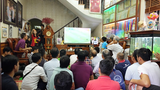 quang hải, đông anh, olympic việt nam, hàn quốc, bố quang hải, cổ động viên, người hâm mộ - ảnh 6