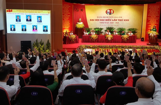 đại hội điểm, bầu trực tiếp, bí thư, ban chấp hành, ngô thị thanh hằng, hà nội - ảnh 1