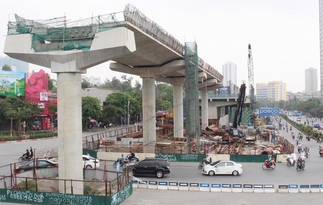 Đường sắt Nhổn - ga Hà Nội 'lùi' tiến độ đến năm 2022 - ảnh 2
