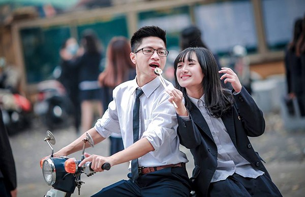 Ảnh kỷ yếu hồn nhiên tuổi học trò của teen Chu Văn An - ảnh 10